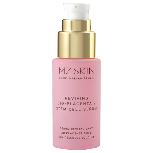 MZ Skin Reviving Bio-Placenta & Stem Cell Serum - Night Treatment for Powerful Rejuvenation, With Peptides, Squalane & Hyaluronic Acid, Perfect For Anti-Aging, Wrinkles & Fine Lines