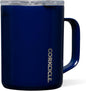 Corkcicle Classic Coffee Mug - Triple Insulated Stainless Steel for Travel - Shatter-Proof Lid - Keeps Drink Hot Over 3 Hours - Holiday Mug Gift - Great for Gifting Warmth - 16 oz - Dragonfly