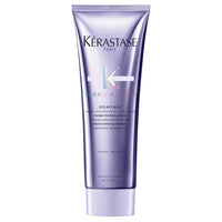 Kerastase Blond Absolu Cicaflash Conditioner - For Bleached & Damaged Hair, Strengthens & Nourishes, With Hyaluronic Acid, Protects Against Breakage