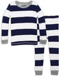 Burt's Bees Baby Girls' Pajamas, 2-Piece Long Sleeve Tee and Pants Organic Cotton PJ Set