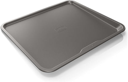 Ninja B30017 Foodi NeverStick Premium 11 inch x 17 inch Baking Sheet, Nonstick, Oven Safe up to 500⁰F, Dishwasher Safe, Grey