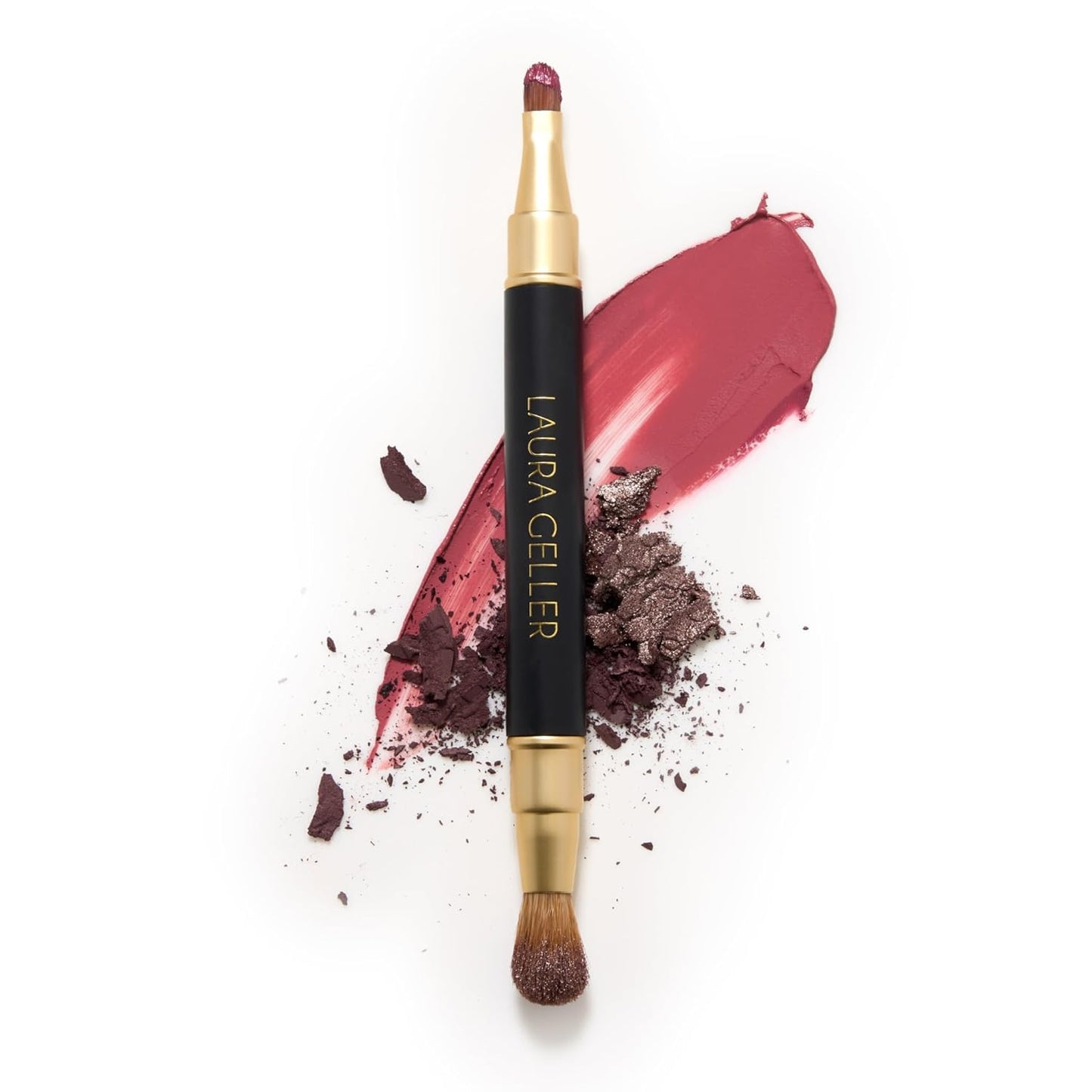 LAURA GELLER NEW YORK Cosmetic Professional Makeup Brushes - Cruelty-Free 02 Retractable Angled Kabuki Brush