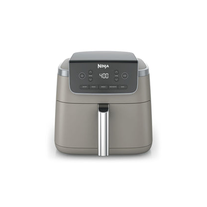 Ninja Air Fryer with Air Crisp | 5 QT Capacity fits up to 4lbs of Fries | 4-in-1 Pro Air Fry, Roast, Reheat, Dehydrate | 400°F Max Temp | 1750 Watts | W/Nonstick Basket & Crisper Plate | Grey | AF141
