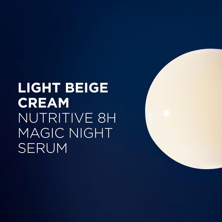 Kerastase Nutritive 8H Magic Night Serum - Overnight Treatment for Dry Hair, Enhances Shine, With Plant-Based Proteins