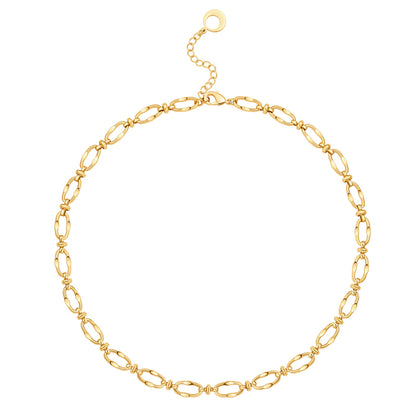 Aobei Pearl 18K Gold Plated Paperclip Chain Choker Satellite Chain Freshwater Cultured Biwa Pearl Pendant Necklace Dainty Turquoise Jewelry for Women
