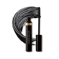 LAURA GELLER NEW YORK Kajal Longwear Mascara - Lengthening, Defining, Curling, Buildable Formula Eye Makeup - Innovative Curling Brush - 1 count