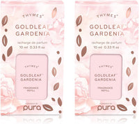 Thymes Pura Refills – 2 Pack of Oil Diffuser Scents – Long-Lasting Pura Diffuser Refills – Premium Home Fragrance – Notes of Pressed Apple, Clove & Cardamom (Simmered Cider, Pack of 2)