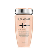 Kerastase Curl Manifesto Hydratation Douceur Shampoo For Waves and Coils - Removes Build Up & Hydrates Curls, Softens & Reduces Frizz, 8.5 Fl Oz
