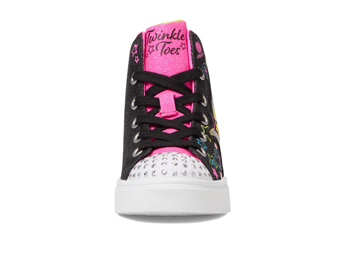Skechers Kids Twinkle Toes Twinkle Sparks - Galaxy Glitz Sneaker, Black/Multi,12.5 Little KidSkechers Kids Twinkle Toes Twinkle Sparks - Galaxy Glitz Sneaker, Black/Multi,12.5 Little…
