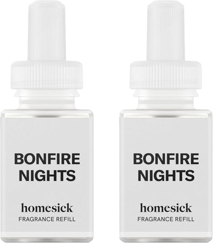 Pura & Homesick Home Scent Refill - Smart Air Diffuser - Up to 120-Hours of Luxury Fragrance per Refill - Home Essential - Clean & Safe Diffuser Fragrance - 2 Pack, New Home