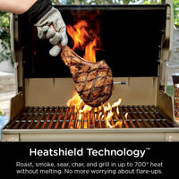Ninja Meat Thermometer ProChef Wireless Probe for Indoor & Outdoor Air Fryer, Grill, Cooking, Smoker, Oven, Roaster, Long Range Bluetooth App Connection, Flareup Resistant, Waterproof, US Only, WP100