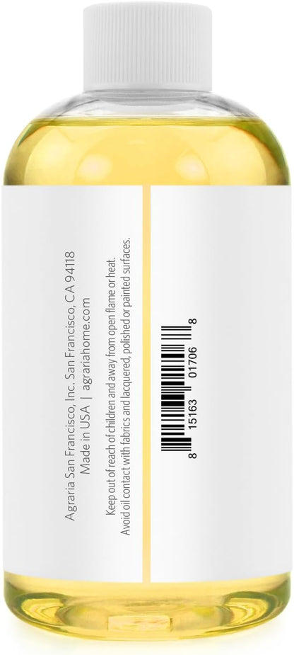 AGRARIA Reed Diffuser Refill, Scented Oil Home Fragrance, Reed Oil Diffuser Gift Set for All Occasions, Golden Cassis