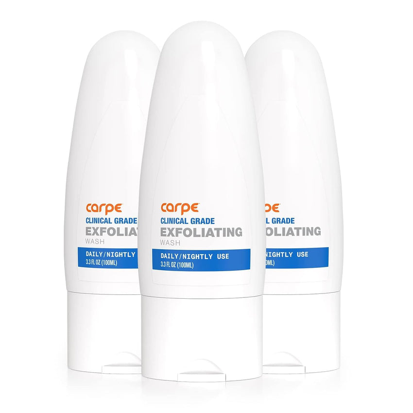 Carpe Exfoliating Underarm Scrub with Odor Protection, Underarm Exfoliator to Improve Deodorant Performance - Energizing Minty Fresh Smell - Armpit Scrub for Women and Men