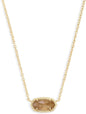 Kendra Scott Elisa Pendant Necklace for Women, Fashion Jewelry, 14k Gold-Plated