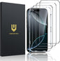 UNBREAKcable 3-Pack Screen Protector for iPhone 16 Pro Max [Military Grade Shatterproof] Tempered Glass Screen for Apple 16 Pro Max [9H Hardness][Full Coverage][Bubble Free][Easy Installation]