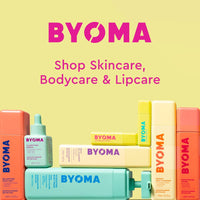 BYOMA Universal Skincare Heroes (5-Piece Kit) - Skincare Gift Set with Jelly Cleanser, Milky Toner, Hydrating Serum, Gel Cream & SPF 50 - Skin Barrier Repair Gift Set with Makeup Bag