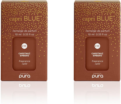 Capri Blue Pura Smart Home Plug-in Diffuser Refills – Volcano with a Tropical, Citrus Scent – Long-Lasting Aromatherapy Diffuser Refills (Pack of 2)