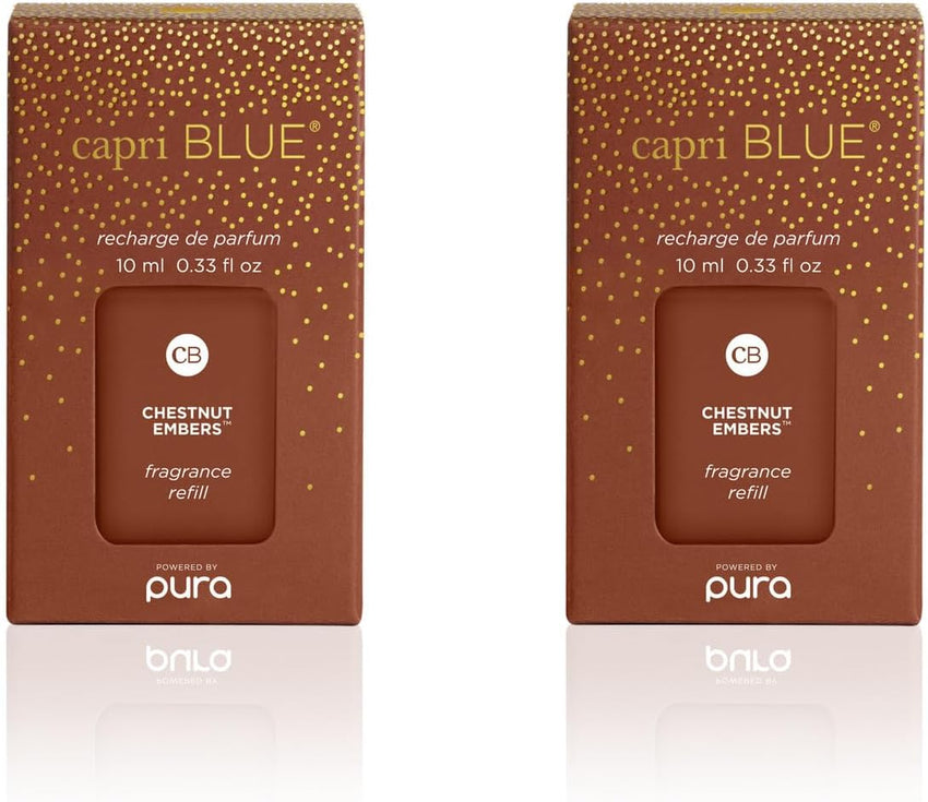 Capri Blue Pura Smart Home Plug-in Diffuser Refills – Volcano with a Tropical, Citrus Scent – Long-Lasting Aromatherapy Diffuser Refills (Pack of 2)