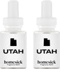 Pura & Homesick Home Scent Refill - Smart Air Diffuser - Up to 120-Hours of Luxury Fragrance per Refill - Home Essential - Clean & Safe Diffuser Fragrance - 2 Pack, New Home