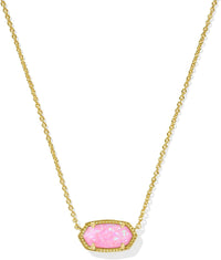 Kendra Scott Elisa Pendant Necklace for Women, Fashion Jewelry, 14k Gold-Plated
