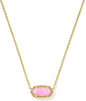 Kendra Scott Elisa Pendant Necklace for Women, Fashion Jewelry, 14k Gold-Plated