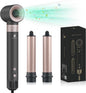 Hair Dryer Brush Air Styler: Dual Voltage 7 in 1 Ionic Multi Styling Tools with Hot Air Straightener, Auto Wrap Curlers, Frizz-Free Volumizer, Fast Blow Drying Curling Straightening and Smoothing