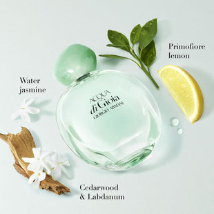 Armani Beauty - Acqua di Gioia - Eau de Parfum - Floral Fruity Fragance for Women - Primofiore Lemon, Water Jasmin, Cedarwood Notes