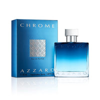 Azzaro Chrome Eau de Parfum - Fresh Aquatic Mens Cologne - Fougère, Aromatic & Woody Fragrance - Citrus Notes of Green Mandarin - Lasting Wear - Classic Clean Scent - Luxury Perfumes for Men