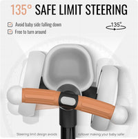 Umatoll Colorful Lighting Baby Balance Bike Toys for 1 Year Old Boys Gifts, Adjustable Seat Baby Walker, One Year Old Boy Birthday Gifts, 12-24 Months Toddler First Ride on Toys