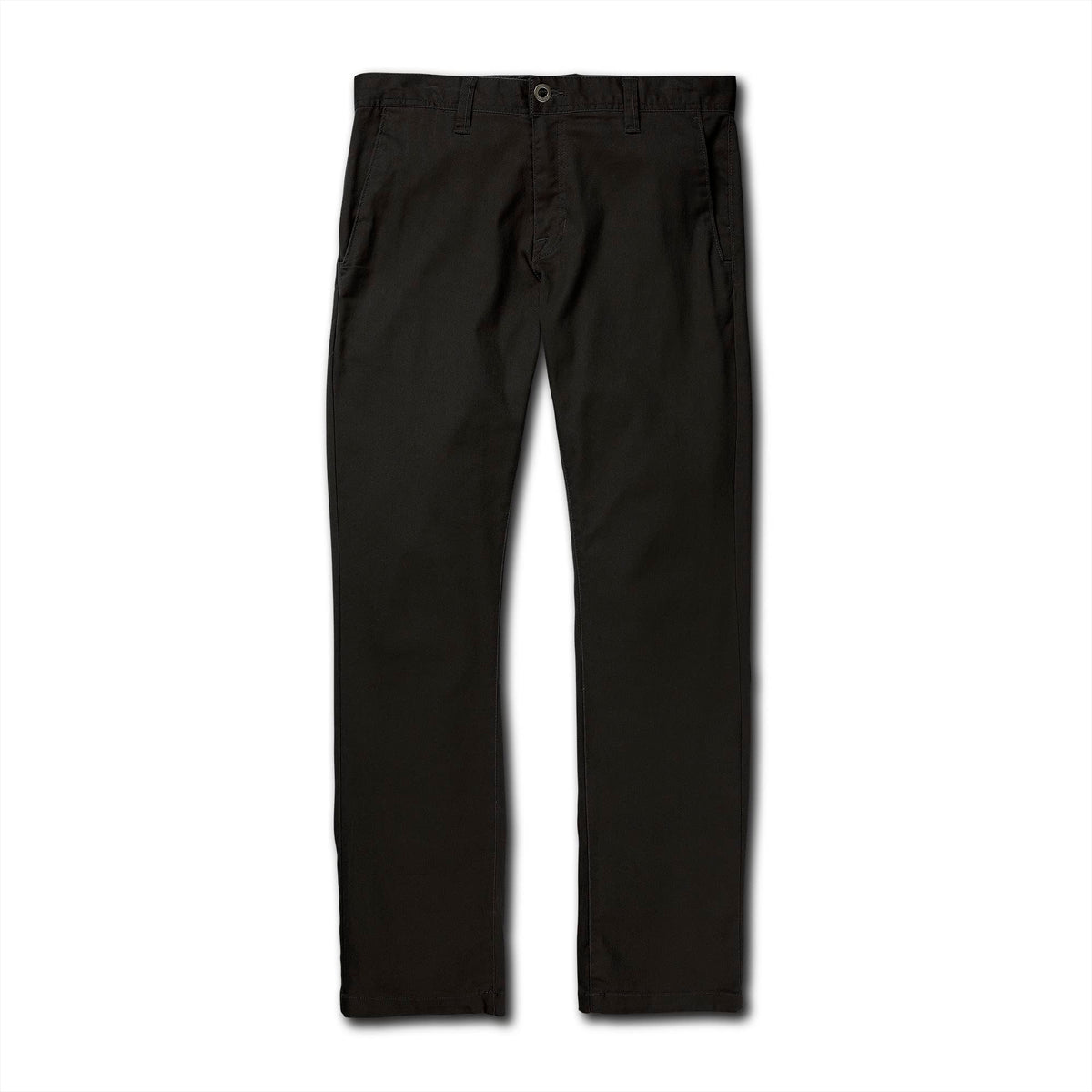 Volcom Men's Frickin Modern Fit Stretch Chino Pant, Black 1, 33W x 30L