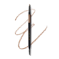 LAURA GELLER NEW YORK INKcredible Waterproof Brow Pencil- Blending Spoolie Brush - Long Lasting Eyebrow Filler (02 Taupe)