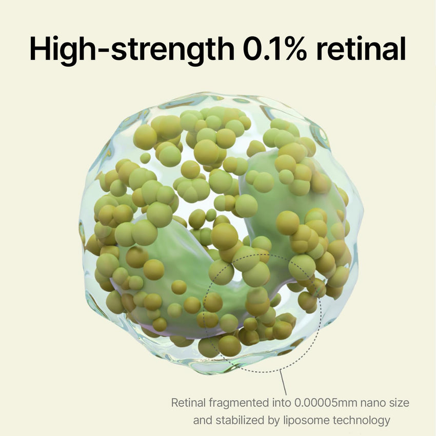 celimax The Vita A Retinal Shot Tightening Booster | 0.1% Retinal, 3% Matryxyl, High-Strength Retinoid for Anti-Aging, Pore Minimizer, Wrinkles & Fine Lines, Firmer Skin, 15ml