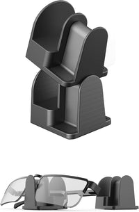Eyeglass Holder Stand Glasses Wall mount sunglass storage organizer Compatible with Car Sunglass Holder (2Pack)