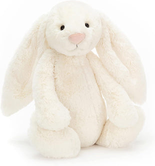 Jellycat Bashful Cream Bunny Stuffed Animal, Large 14 inches - Rabbit and Bunny Plush Toy - Classic Children's Gift