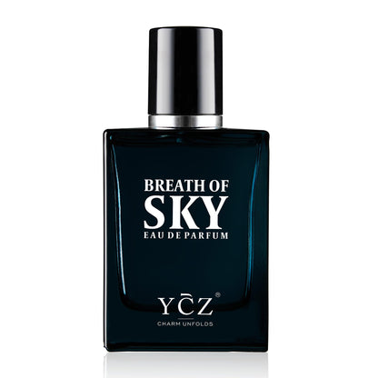 Ycz Midnight Marine Eau de Parfum for Men, 1.7 Fl Oz (50 mL), Long-Lasting Cologne, Fresh Marine & Woody Fragrance with Grapefruit, Ginger and Cedar Notes for Daily Wear, Date Night and Gifts