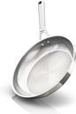 Ninja EverClad Stainless Steel Cookware 12 Piece Pots & Pans Set, All Stovetops & Induction, Oven Safe to 600°F, Tri-Ply Commercial-Grade, C99012