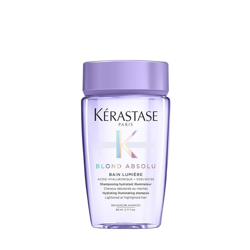 Kerastase Blond Absolu Lumière Illuminating Shampoo For Lightened & Highlighted Hair - Intensely Hydrates & Illuminates Shiny Hair, Removes Impurities & Pollution