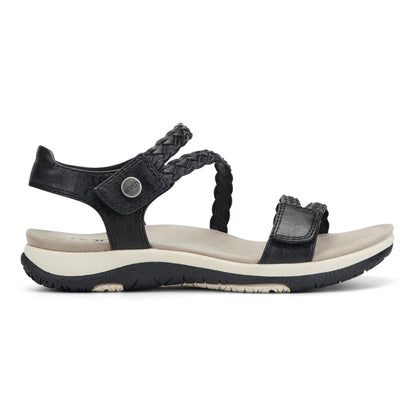 Earth® Stellon Casual Sandals, Black 001, 7.5 WEarth® Stellon Casual Sandals, Black 001, 7.5 W