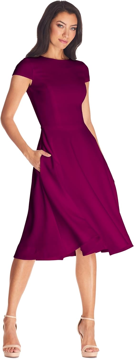Dress the Population Womens Livia Midi High Dress