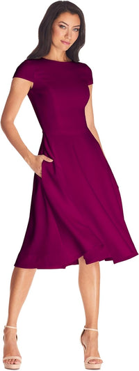 Dress the Population Womens Livia Midi High Dress