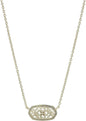 Kendra Scott Elisa Pendant Necklace for Women, Fashion Jewelry, 14k Gold-Plated