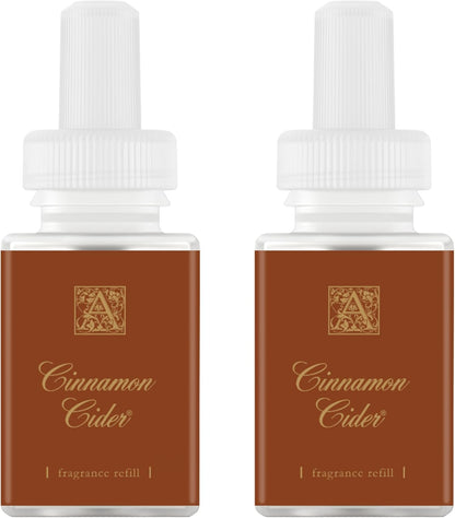 Pura and Aromatique - Fragrance for Smart Home Air Diffusers - Room Freshener - Aromatherapy Scents for Bedrooms & Living Rooms - Odor Eliminator - 2 Pack - The Smell of Christmas