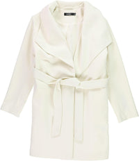 Ralph Lauren Womens Solid Belted Crepe Jacket, Black, Medium