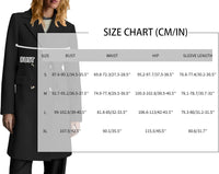 Mina Self Long Wool Coat Women 2025 Fall Winter- Double Breasted Notch Lapel Business Work Casual with Pockets Pea Coats