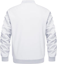 7DAY'S Men's Jacket Casual Windproof Bomber Jackets Full Zip Windbreaker Warm Winter Padded Coats