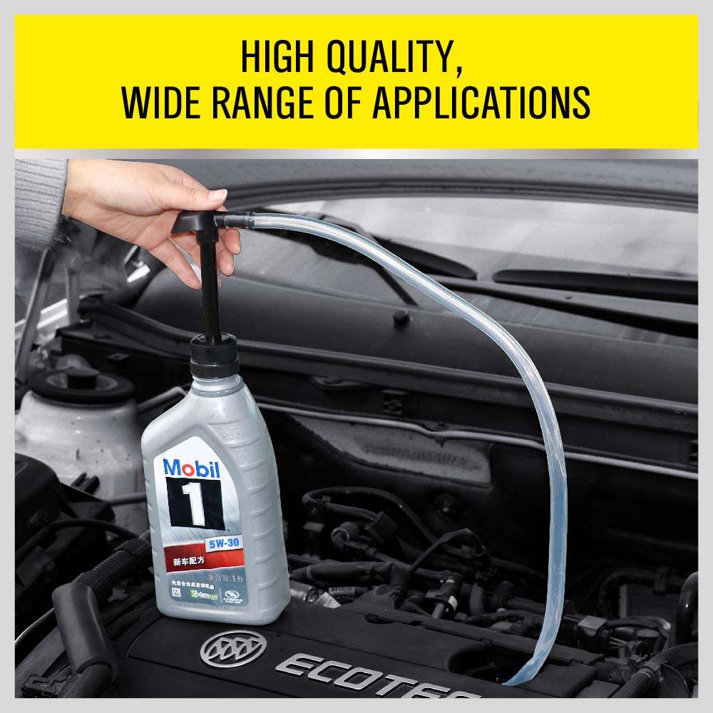 SEDY Lubricant Fluid Transfer Pump,Transmission Fluid Pump,Gear Oil Pump for Gallon Bottles & Wide Mouth Quart Bottles,Differential Fluid Pump,Hand Transfer Gear Oil,Transmission & Differential Fluid