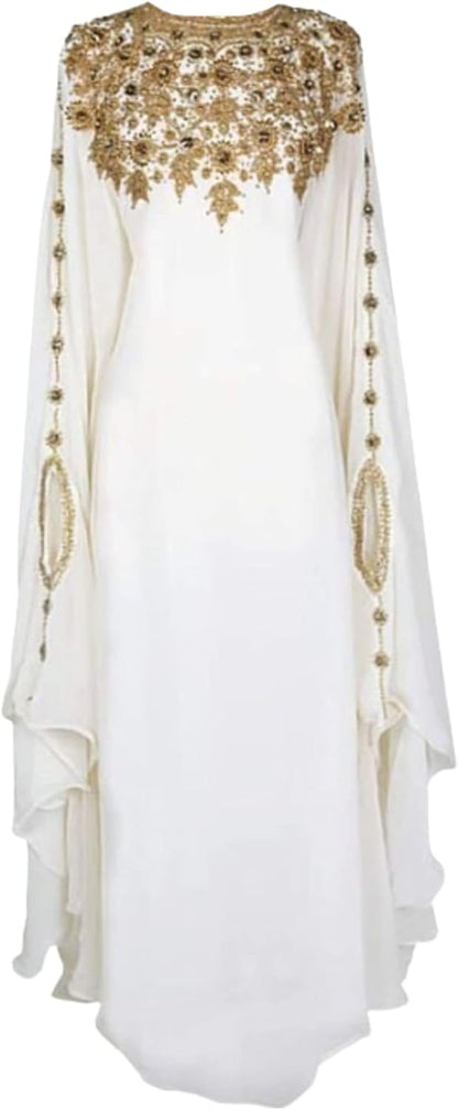 Abaya Kaftan Kimono FARASHA Fancy Casual Muslim Dubai Loose Cover Ups Moroccan