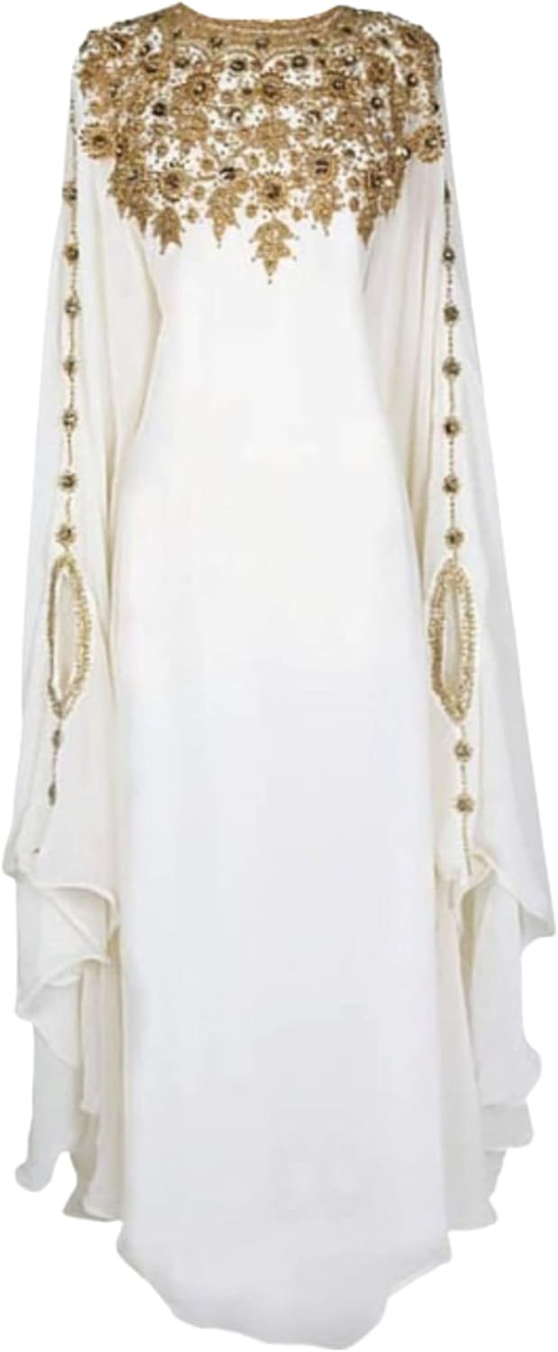 Abaya Kaftan Kimono FARASHA Fancy Casual Muslim Dubai Loose Cover Ups Moroccan