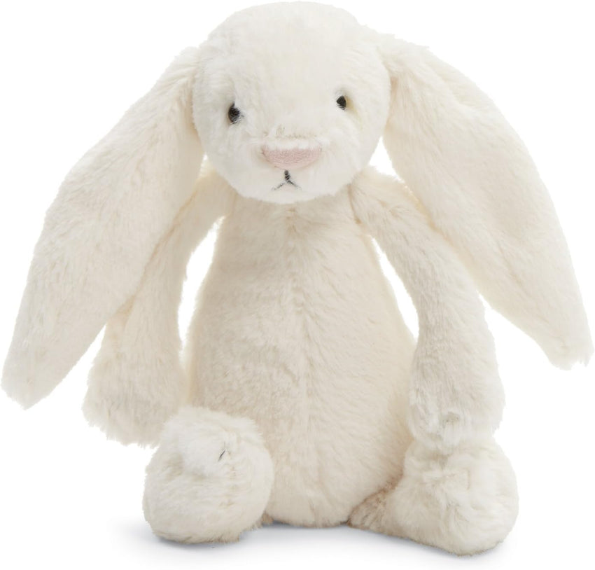Jellycat Bashful Cream Bunny Stuffed Animal, Large 14 inches - Rabbit and Bunny Plush Toy - Classic Children's Gift