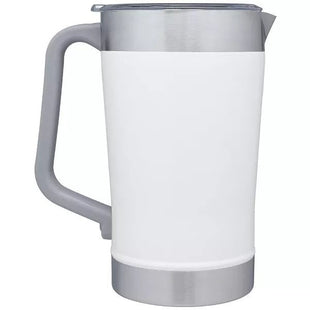 64 oz Stainless Steel Stay-Chill Pitcher Polar: Dishwasher-Safe Beverage Server for Hot & Cold Drinks